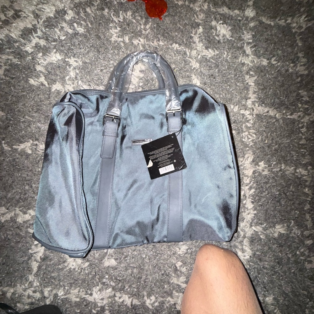 Michael Kors Black and Gray Duffel Bag - Picture 5 of 15